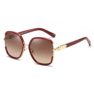 Maroon and Gold Abha Sunglasses~~NWOT